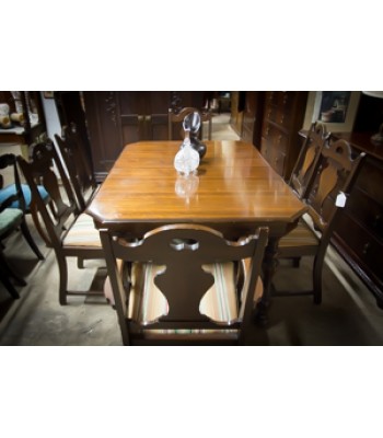 Oak Antique Dining Room Set