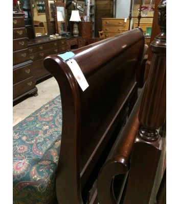 SOLD - Queen Sleigh Bed