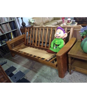 SOLD - Mission Style Futon