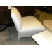 SOLD - Mid Century Modern Leopard Print White Lounge Chair