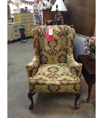 SOLD - Hickory Co. Wingback Chair