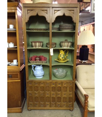 Moroccan-Inspired Display Shelves with Storage